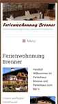 Mobile Screenshot of fw-brenner.de